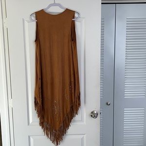 Xhilaration fringe vest